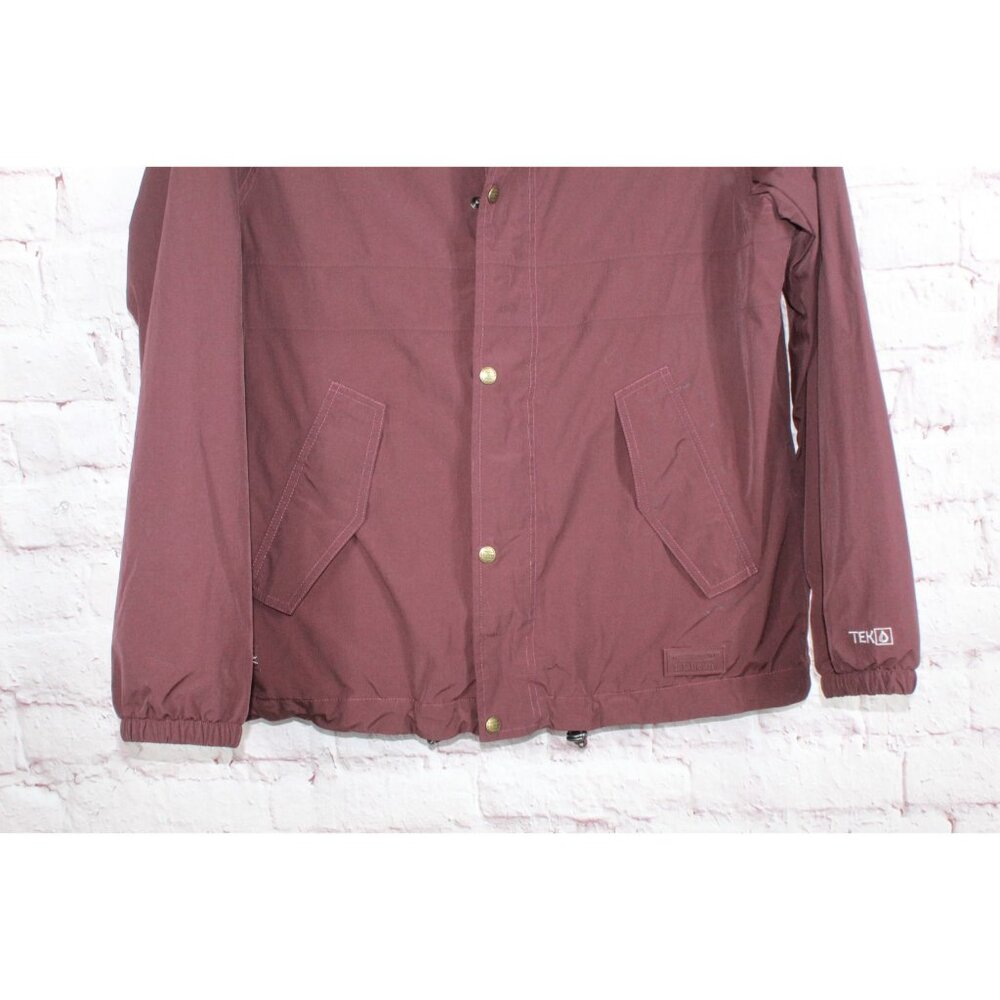 Ll Bean Brown Polyester Plaid Lined Insulated Wat… - image 3